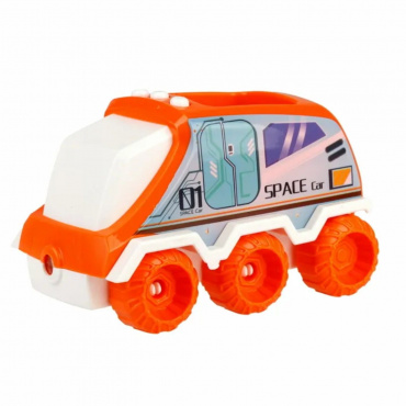 Т24296 1toy Space Team  II 2 в 1 Космический набор (шаттл, вездеход, 3 космонавта). свет. и звук эф.